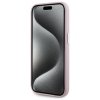 Karl Lagerfeld KLHMP15LPGMSRPP iPhone 15 Pro 6.1 różowy/pink hardcase FW Metal Plate MagSafe